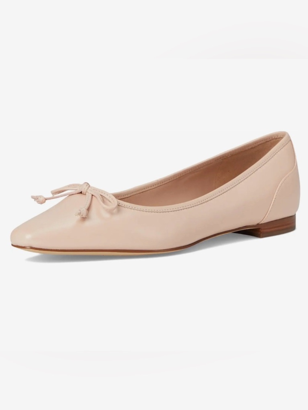 Cole Haan Chlesea Ballet Flats Leather Porcelain Sz 8.5B SKU 10021776